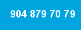 904 879 70 79 904 879 70 79